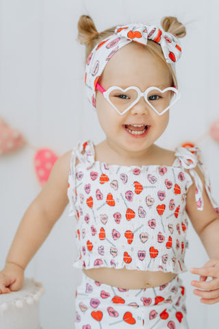 EXCLUSIVE BE MINE DREAM SMOCKED FLARE SET