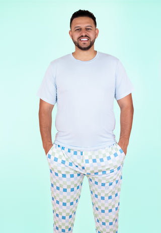 HIGH TIDE CHECKERS MEN'S DREAM JOGGER SET