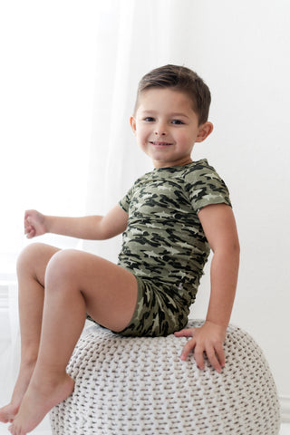 CAMO SHARK DREAM SHORT SET