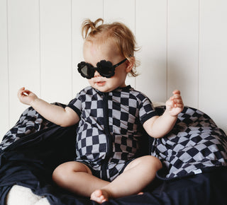 CHARCOAL CHECKERS DREAM SHORTIE