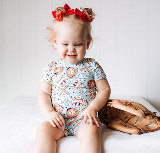 BASEBALL SMILEY DREAM SHORT SET