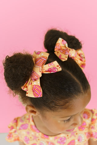 SHELLO SUMMER DREAM BOW HAIR CLIPS