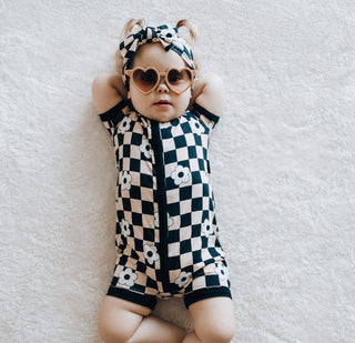 RETRO DAISY CHECKS DREAM SHORTIE