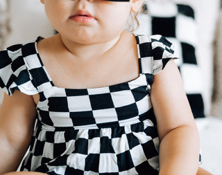 OREO CHECKERS DREAM BUBBLE ROMPER