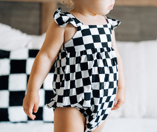 OREO CHECKERS DREAM BUBBLE ROMPER