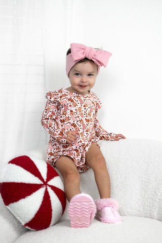 SANTA PAWS DREAM BUBBLE ROMPER