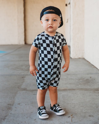 MIDNIGHT CHECKERS DREAM SHORTIE