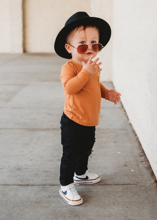 PUMPKIN RIB DREAM POCKET TEE