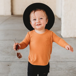 PUMPKIN RIB DREAM POCKET TEE