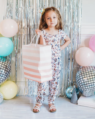 DISCO BIRTHDAY GIRL DREAM SMOCKED JUMPSUIT