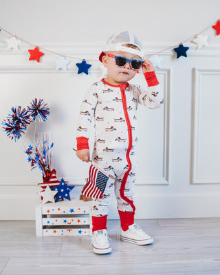 PRESTON'S AMERICAN PUPS DREAM ROMPER