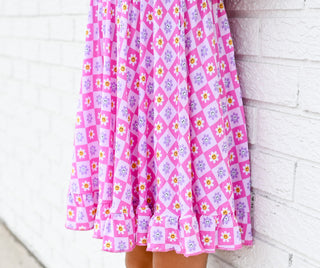 HAPPY DAISIES DREAM RUFFLE DRESS