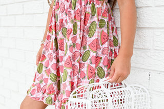 SLICE OF SUMMER DREAM RUFFLE DRESS