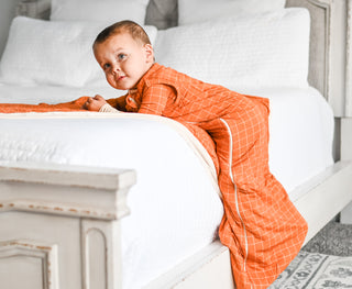 PUMPKIN GRID DREAM SLEEP SACK