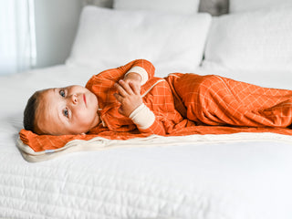 PUMPKIN GRID DREAM SLEEP SACK