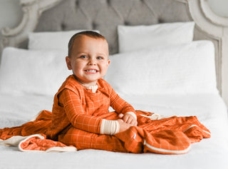 PUMPKIN GRID DREAM SLEEP SACK