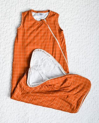 PUMPKIN GRID DREAM SLEEP SACK