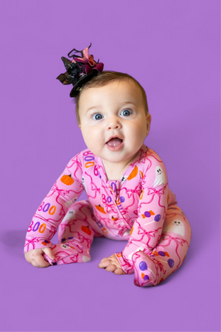 BERRY SWEET BOO DREAM RUFFLE ROMPER