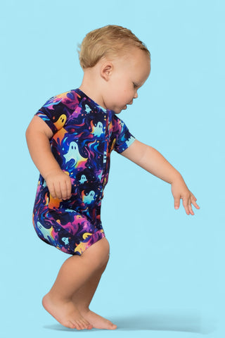 GLOWIN' GHOSTIES DREAM SHORTIE