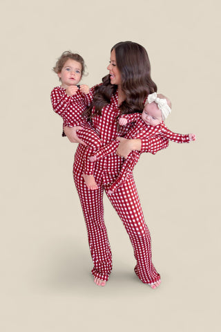 PEPPERMINT PLAID DREAM SET