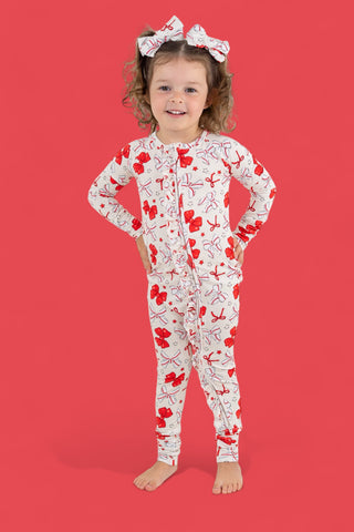 PITCH PERFECT BOWS DREAM RUFFLE ROMPER