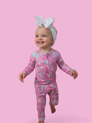 GLAMOUR MAGIC DREAM RUFFLE ROMPER