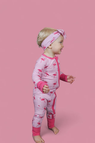 FLOCKING FLAMINGOS DREAM ROMPER