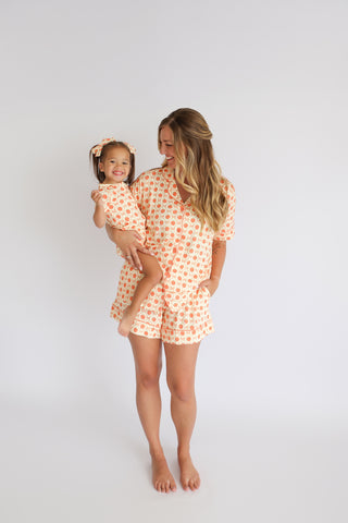 PEACH PERFECT BOWS DREAM SHORTIE