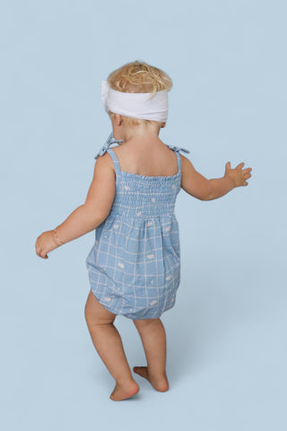 EXCLUSIVE SWEET DREAMS DREAM SPAGHETTI BUBBLE ROMPER