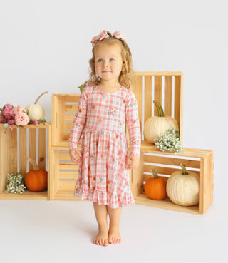 HARVEST BLOOMS DREAM RUFFLE DRESS
