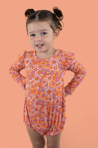 EXCLUSIVE BRIELLE'S BLOOMS DREAM BUBBLE ROMPER