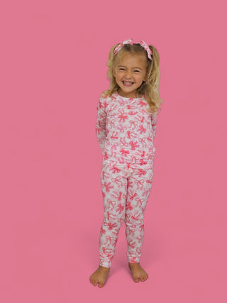 BOW CHECKERED CHARM DREAM SET