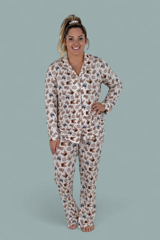 EXCLUSIVE PUP CUPS WOMEN'S RELAXED FLARE DREAM SET