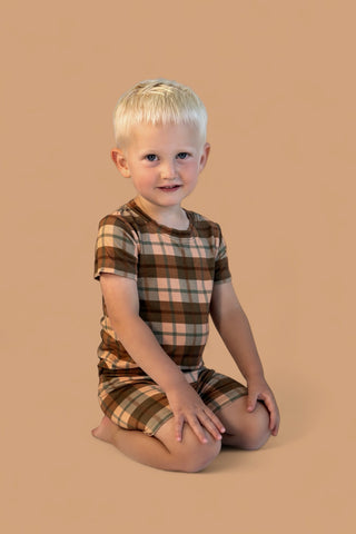 HARVEST TARTAN DREAM SHORT SET