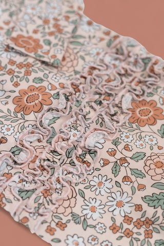 AUTUMN BLOSSOM DREAM RUFFLE ROMPER