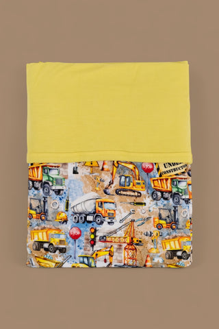 DIG & BUILD DREAM BLANKET (ALL OVER NO YELLOW INSIDE)
