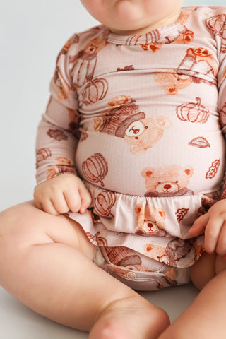 WOODLAND TEDDY DREAM BODYSUIT DRESS