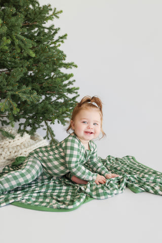 CABIN PLAID DREAM ROMPER