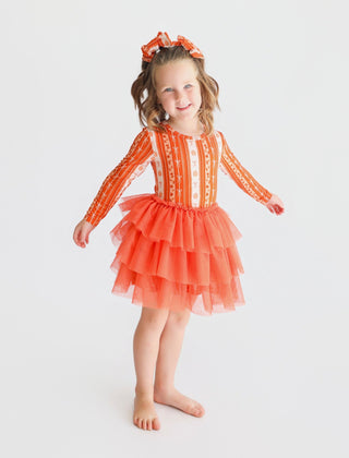 PUMPKIN PATCH BOWS DREAM TUTU DRESS