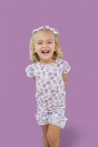 SWEET SUMMER DREAM CAP SLEEVE TOP