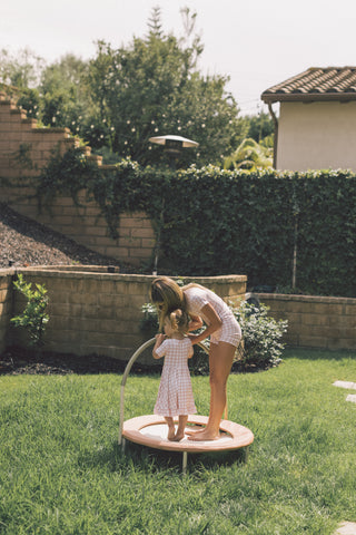 CHARLIE'S CHECKS DREAM RUFFLE DRESS