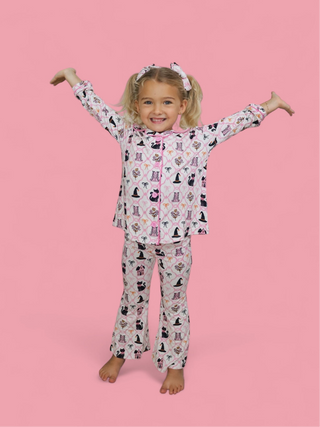 BROOMSTICKS AND BLOSSOMS DREAM GIRL'S FLARE SET