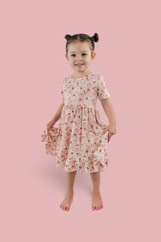 BUNNIES AND BOWS DREAM RUFFLE DRESS