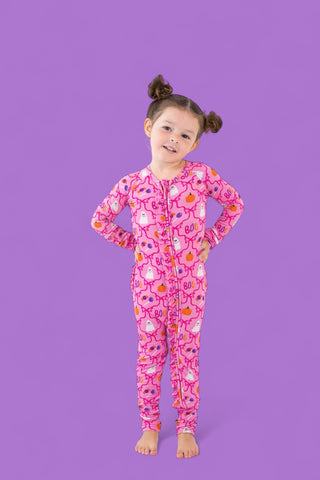 BERRY SWEET BOO DREAM RUFFLE ROMPER