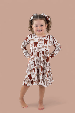 FALL FANCY DREAM RUFFLE DRESS