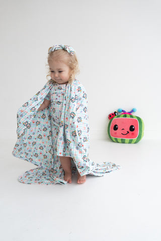 CoComelon x Dream Big Little Co SPRINGTIME MELON DREAM BLANKET