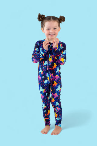 GLOWIN' GHOSTIES DREAM ROMPER