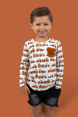 HAY PUMPKIN DREAM POCKET TEE