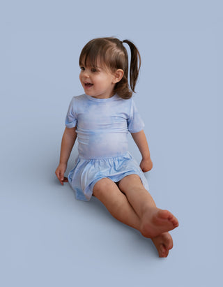 BLUE HAZE DREAM BODYSUIT DRESS