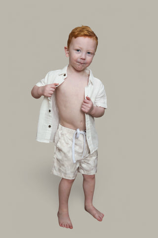 SANDY SHORES BOY’S DREAM SWIM TRUNKS